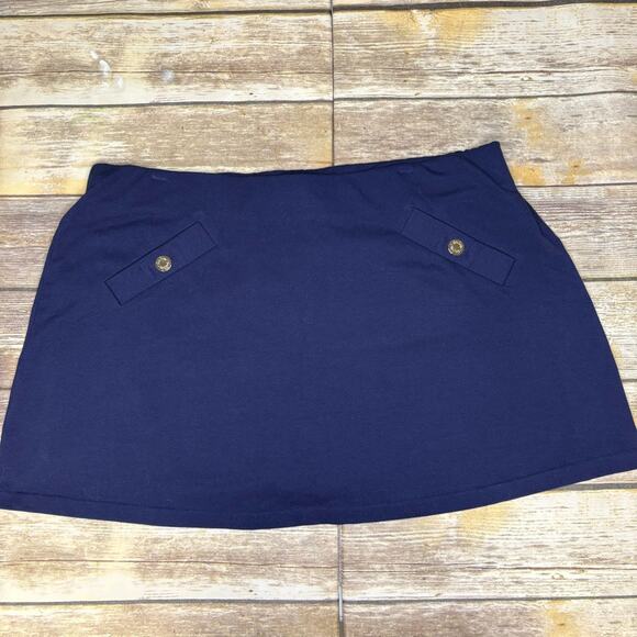 Lilly Pulitzer Pants - Lilly Pulitzer Madison Skort Beach Sport Active Nautical Travel Preppy Sz XL